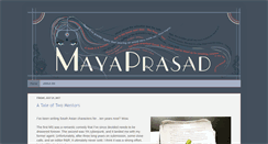 Desktop Screenshot of mayaprasad.com